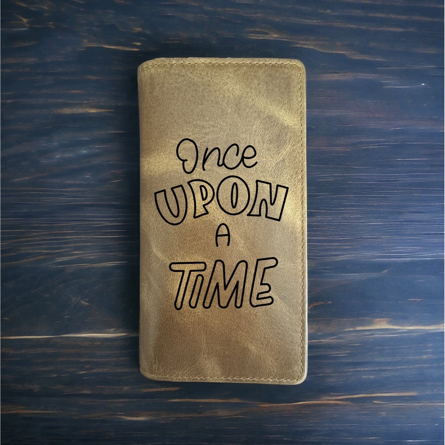 Once Upon a Time Rodeo Wallet Cowboy Western Buffalo Leather Premium Story NEW