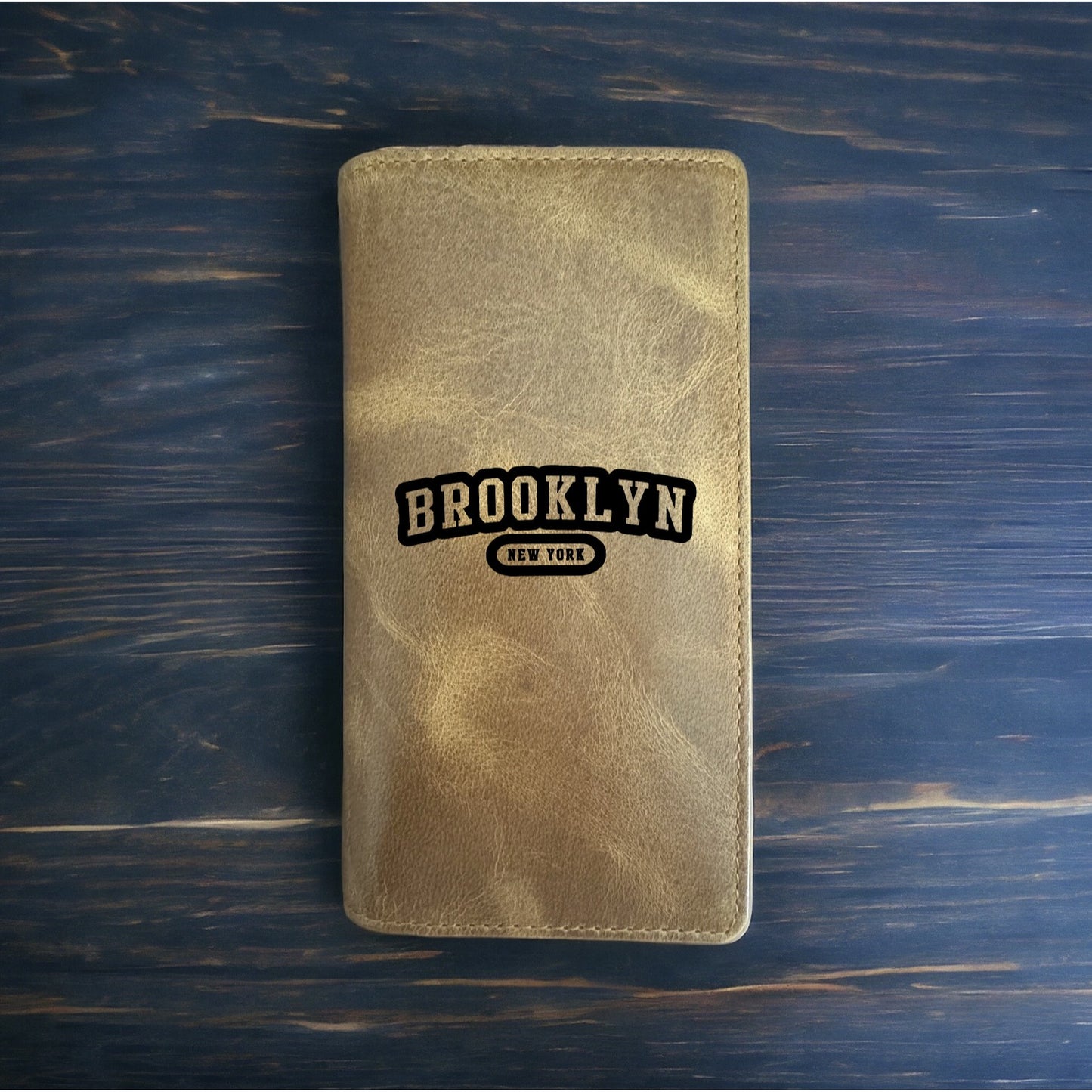 Brooklyn Rodeo Wallet Cowboy Western Buffalo Leather Premium City New York NEW