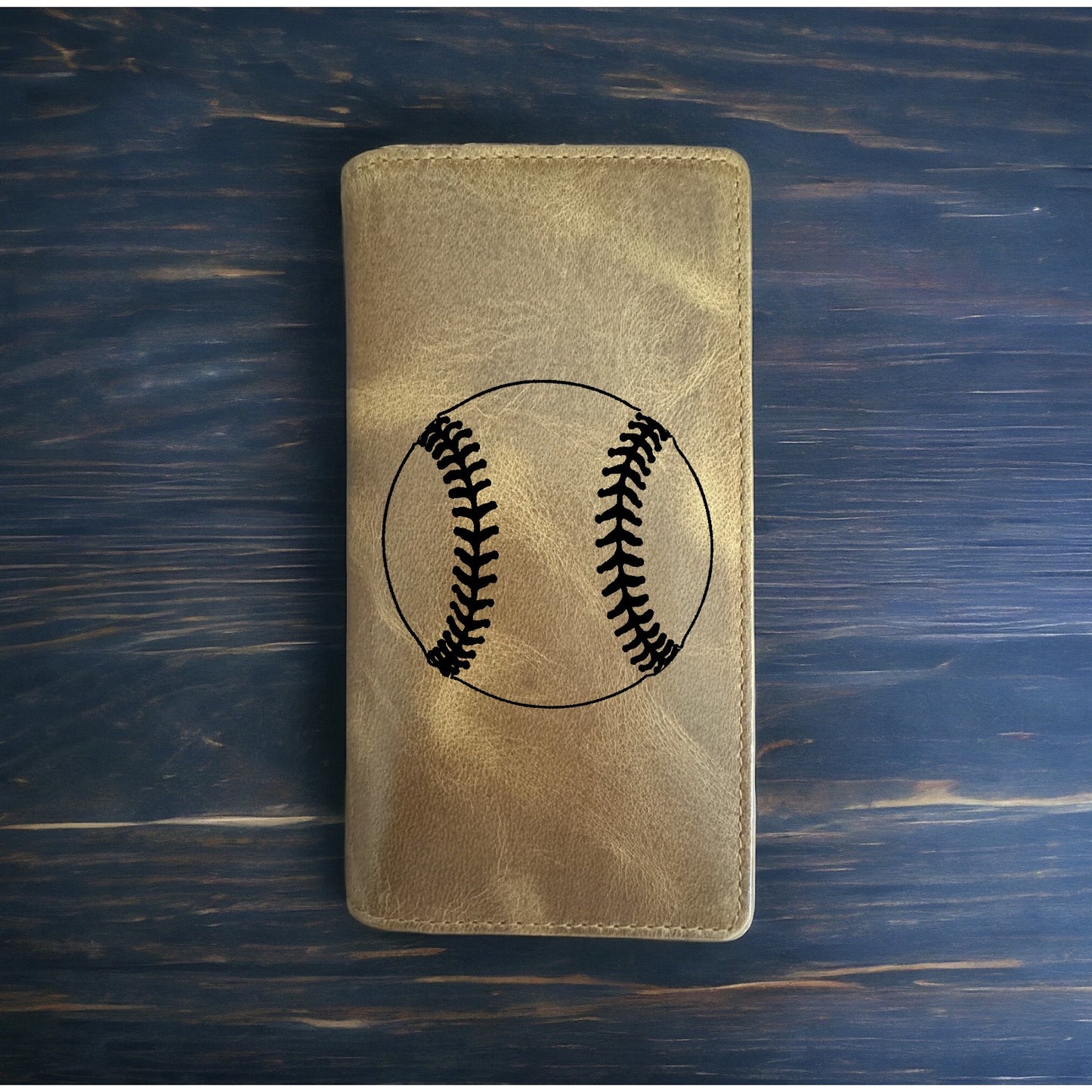 Baseball Rodeo Wallet Cowboy Western Buffalo Leather Premium Sport Game NEW