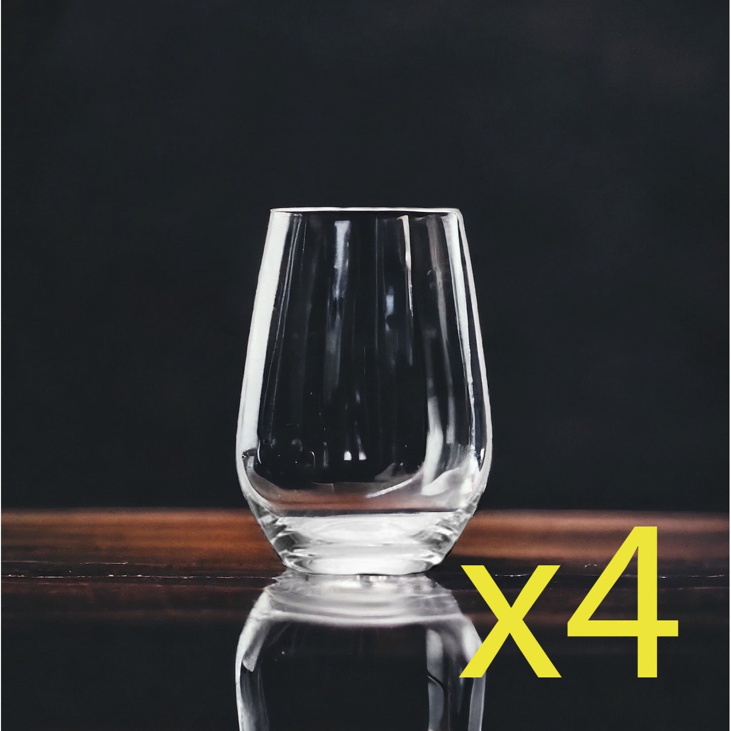 Y2K x4 Bamboo Coasters Drink Natural Wood Home Decor Lounge 2000 Gift NEW