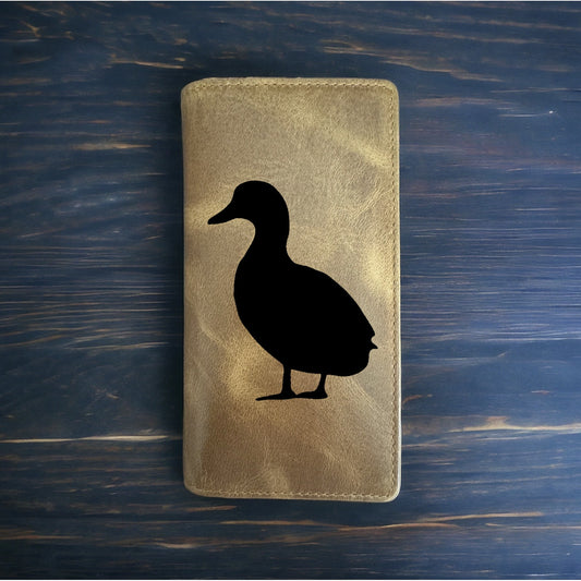 Duck Rodeo Wallet Cowboy Western Buffalo Leather Premium Animal Wild Pet Egg NEW